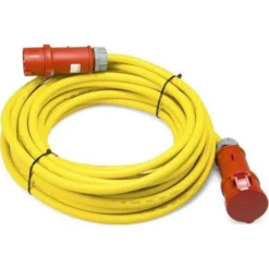 Trotec Strom-Verlängerungskabel 7333000379, 20m, CEE 400 V, 32 A, Gummi, Außen, 6 Mm