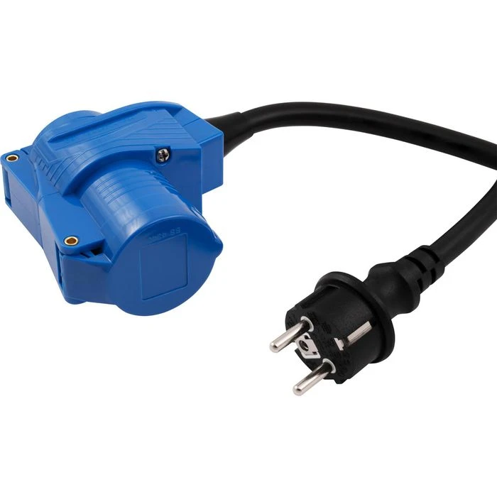 McPower Strom-Verlängerungskabel, 1,5m, CEE 230V 16 A, Caravan, Außen IP44, 2,5 Mm² 2 McPower Strom-Verlängerungskabel, 1,5m, CEE 230V 16 A, Caravan, Außen IP44, 2,5 Mm² – Bild 2