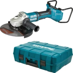 Makita Winkelschleifer DGA901ZKU2, 230mm, 2x 18V, Mit Koffer Und Bluetooth