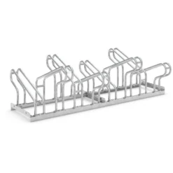 WSM Fahrradständer 2158 Bügelparker, 8 Fahrräder, Stahl, Freistehend