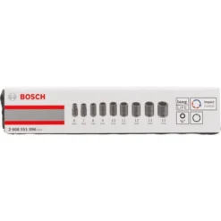 Bosch Steckschlüssel 2608551096, 9-teilig, 6 - 14mm Schlüsselweite - 25mm Länge, 1/4 Zoll -Bosch Shop 36f15cd2d857850a6c9f820ecc8514f5e4cd4fd4 steckschluessel bosch 2608551096 9 teilig