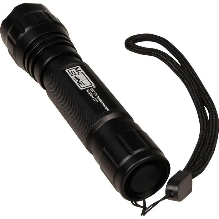 McShine UV-Taschenlampe 3 Watt LED, 395 Nm, Mit Akku, Spritzwassergeschützt 4 McShine UV-Taschenlampe 3 Watt LED, 395 Nm, Mit Akku, Spritzwassergeschützt – Bild 4