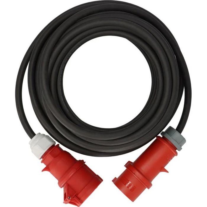 Brennenstuhl Strom-Verlängerungskabel, 25m, CEE 400 V, 32 A, 4 Mm², Außen IP44 1 Brennenstuhl Strom-Verlängerungskabel, 25m, CEE 400 V, 32 A, 4 Mm², Außen IP44