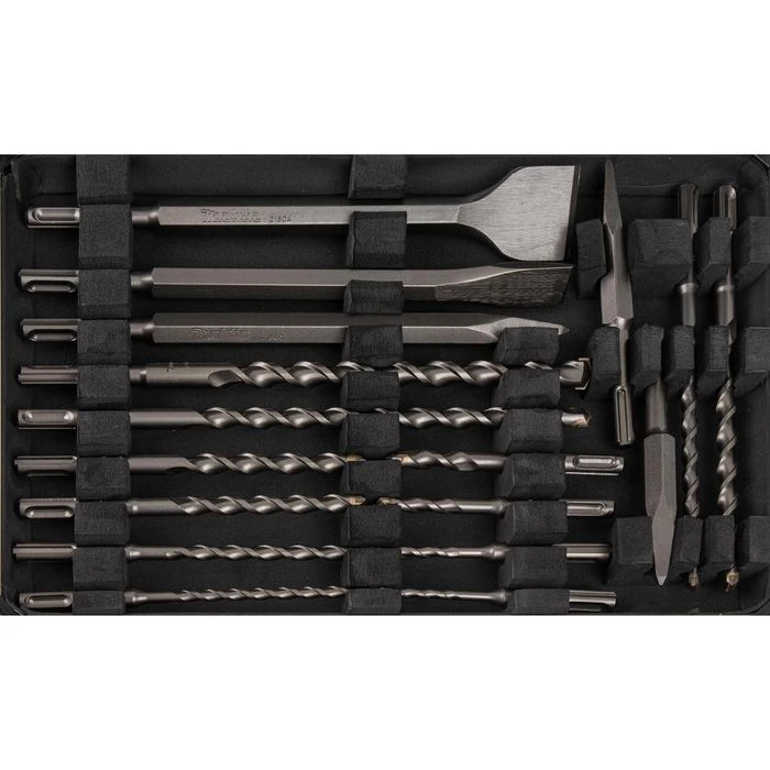 Makita Bohrer D 42444, SDS+, 17-teiliges Set, Steinbohrer Und Meißel 4 Makita Bohrer D 42444, SDS+, 17-teiliges Set, Steinbohrer Und Meißel – Bild 4