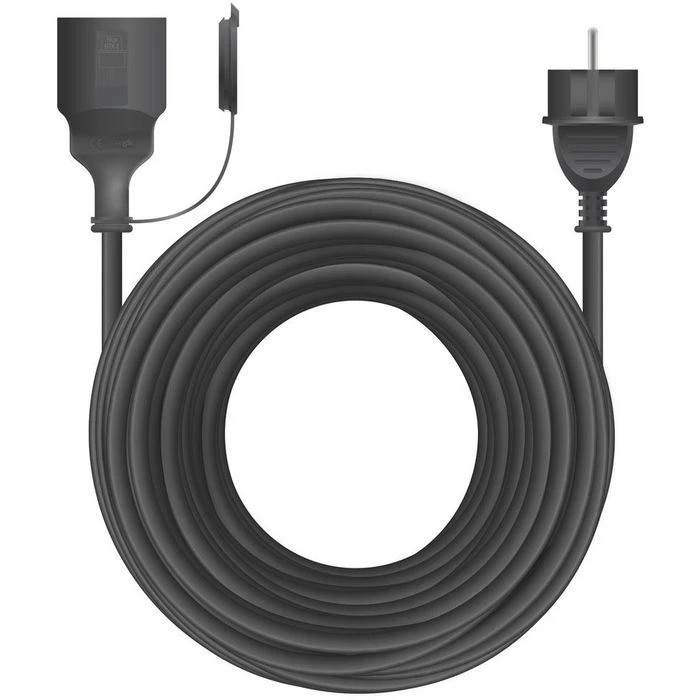 Arcas Strom-Verlängerungskabel, 25m, Schutzkontakt, Außen IP44, Schwarz 1 Arcas Strom-Verlängerungskabel, 25m, Schutzkontakt, Außen IP44, Schwarz