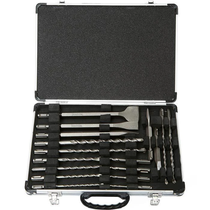 Makita Bohrer D 42444, SDS+, 17-teiliges Set, Steinbohrer Und Meißel 1 Makita Bohrer D 42444, SDS+, 17-teiliges Set, Steinbohrer Und Meißel