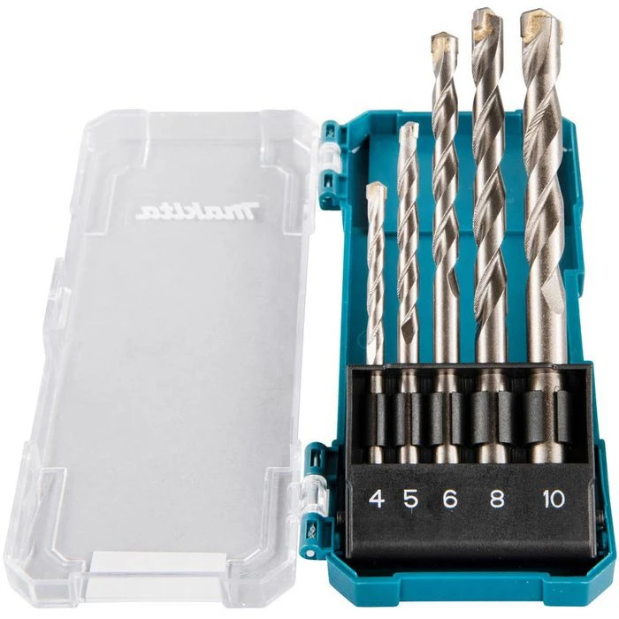 Makita Bohrer D-72877, 5-teiliges Set, Steinbohrer 1 Makita Bohrer D-72877, 5-teiliges Set, Steinbohrer
