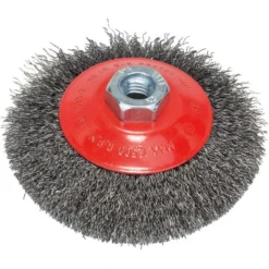 Bosch Drahtbürste 2608622101, Kegelbürste, Für Winkelschleifer, Stahldraht, M14, Ø 115mm