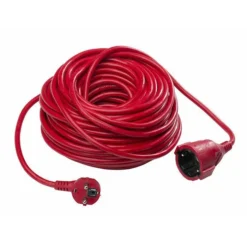 As-Schwabe Verlängerungskabel 15m Rot Strom
