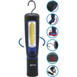 XCell Arbeitsleuchte Spin LED, Mit Akku, Magnet, 280 Lumen -Bosch Shop 63171aac23a011e26f575a7325d58f3f9f0a75d3 arbeitsleuchte xcell spin led