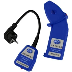 PCE Leitungssucher 191 CB Cabletracker, Für Stromleitungen, Schukostecker