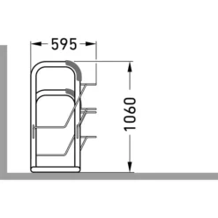 WSM Fahrradständer 6004 Anlehnparker, 4 Fahrräder, Stahl, Freistehend -Bosch Shop 73c500006e3950a75633c1024a541752ceb5576d fahrradstaender wsm 6004 anlehnparker