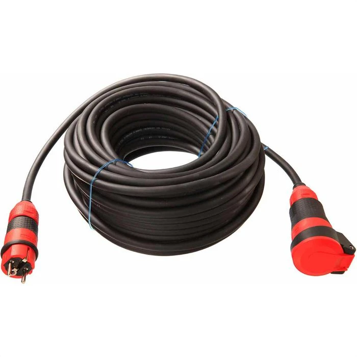 As-Schwabe Verlängerungskabel SCHUKOultra II, 25m, Schutzkontakt, Gummi, IP44, Außen, 2,5 Mm 1 As-Schwabe Verlängerungskabel SCHUKOultra II, 25m, Schutzkontakt, Gummi, IP44, Außen, 2,5 Mm