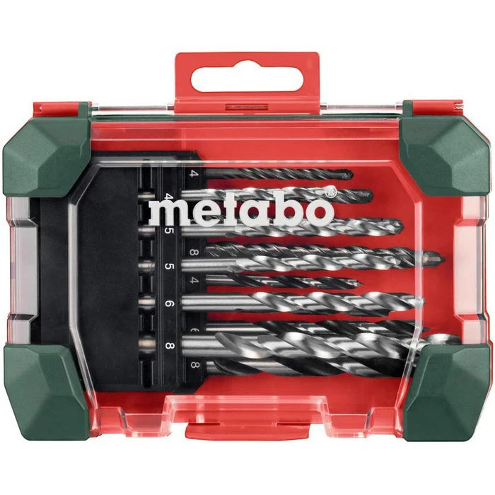 Metabo Bohrer Bohrersortiment 626728000, 13-teiliges Set, Metall, Holz, Steinbohrer 1 Metabo Bohrer Bohrersortiment 626728000, 13-teiliges Set, Metall, Holz, Steinbohrer
