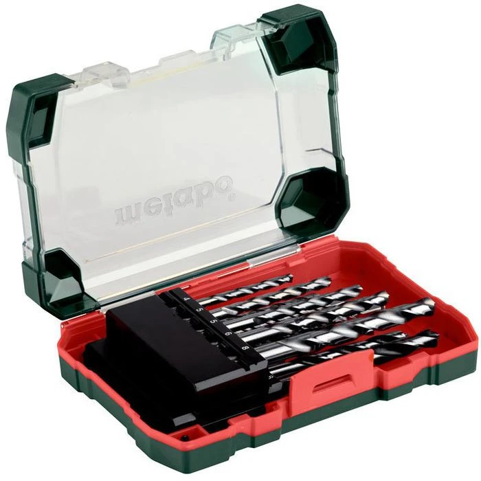 Metabo Bohrer Bohrersortiment 626728000, 13-teiliges Set, Metall, Holz, Steinbohrer 2 Metabo Bohrer Bohrersortiment 626728000, 13-teiliges Set, Metall, Holz, Steinbohrer – Bild 2