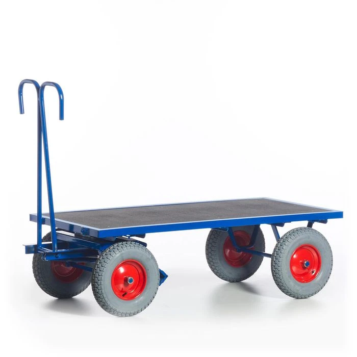 Rollcart Handwagen 15-05122, Mit Plattform, Luftbereifung, Tragkraft 700kg, 1200 X 800mm 1 Rollcart Handwagen 15-05122, Mit Plattform, Luftbereifung, Tragkraft 700kg, 1200 X 800mm