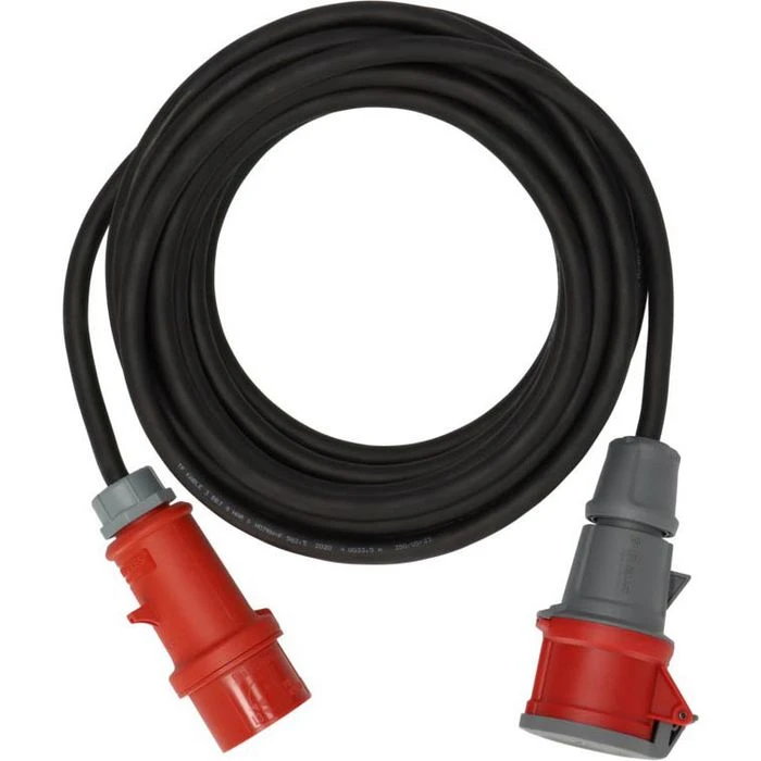 Brennenstuhl Strom-Verlängerungskabel, 10m, CEE 400 V, 16 A, 2,5 Mm², Außen IP44 1 Brennenstuhl Strom-Verlängerungskabel, 10m, CEE 400 V, 16 A, 2,5 Mm², Außen IP44
