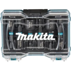 Makita Steckschlüssel E-15768, 6-teilig, 6 - 13mm Schlüsselweite - 50mm Länge, 1/4 Zoll