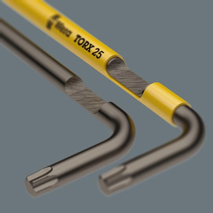 Wera Torx-Winkelschlüssel 967/9 TX XL Multicolour, 9-teilig, Mit Kugelkopf, TX8 - TX40 3 Wera Torx-Winkelschlüssel 967/9 TX XL Multicolour, 9-teilig, Mit Kugelkopf, TX8 - TX40 – Bild 3