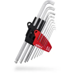 Wiha Sechskantschlüssel 369TS9, 35480, Set, 9-teilig, 1,5 - 10mm, Im ProStar Halter
