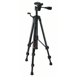 Bosch Baustativ BT 150 Professional, Dreibein, Bis 157cm, Aluminium, Gerätehalterung 1/4 Zoll