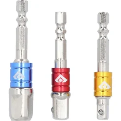 Brilliant-Tools Stecknuss-Adapter BT053003, Set, Sechskant Zu Vierkant, 3-teilig