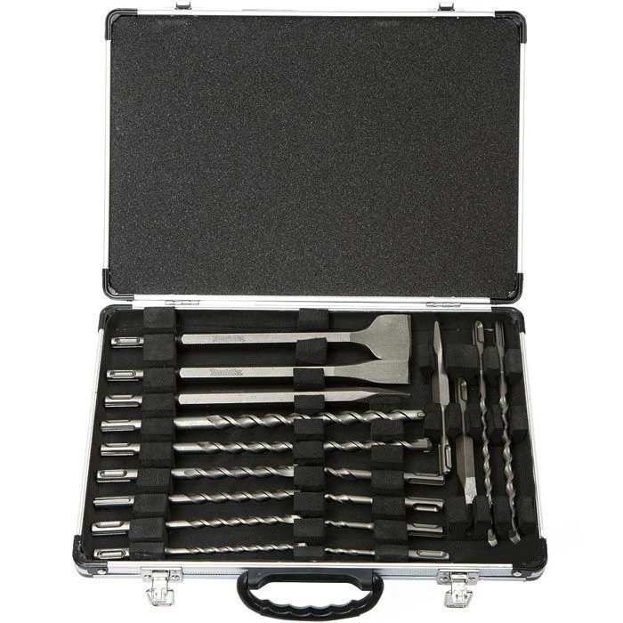 Makita Bohrer D 19180, SDS+, 17-teiliges Set, Steinbohrer Und Meißel 1 Makita Bohrer D 19180, SDS+, 17-teiliges Set, Steinbohrer Und Meißel