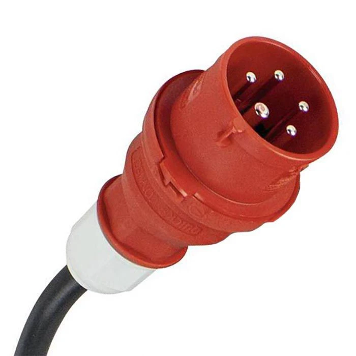 As-Schwabe Verlängerungskabel 61015, 25m, CEE 400 V, 16 A, Gummi, IP44, Außen, Schwarz 2 As-Schwabe Verlängerungskabel 61015, 25m, CEE 400 V, 16 A, Gummi, IP44, Außen, Schwarz – Bild 2