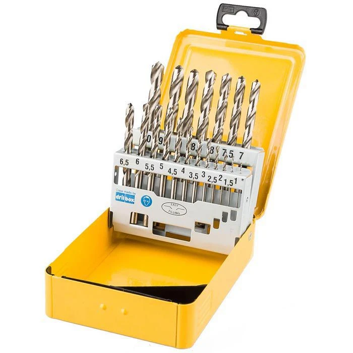 DeWalt Bohrer DT5923, 19-teiliges Set, HSS-G DIN 338, Metallbohrer 1 DeWalt Bohrer DT5923, 19-teiliges Set, HSS-G DIN 338, Metallbohrer