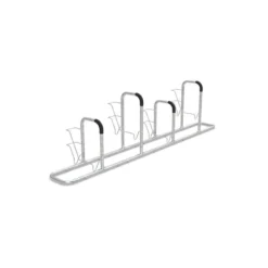 WSM Fahrradständer 6004 Anlehnparker, 4 Fahrräder, Stahl, Freistehend