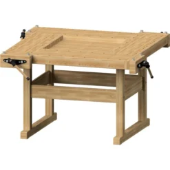 ANKE Hobelbank 800.032, Modell 69, Aus Holz, 162 X 88 X 162cm, 4 Arbeitsplätze