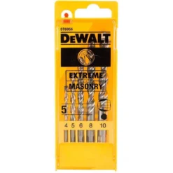 DeWalt Bohrer DT6956 Extreme, 5-teiliges Set, Steinbohrer
